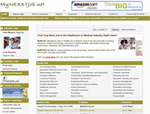 Tablet Screenshot of mynexxtjob.net